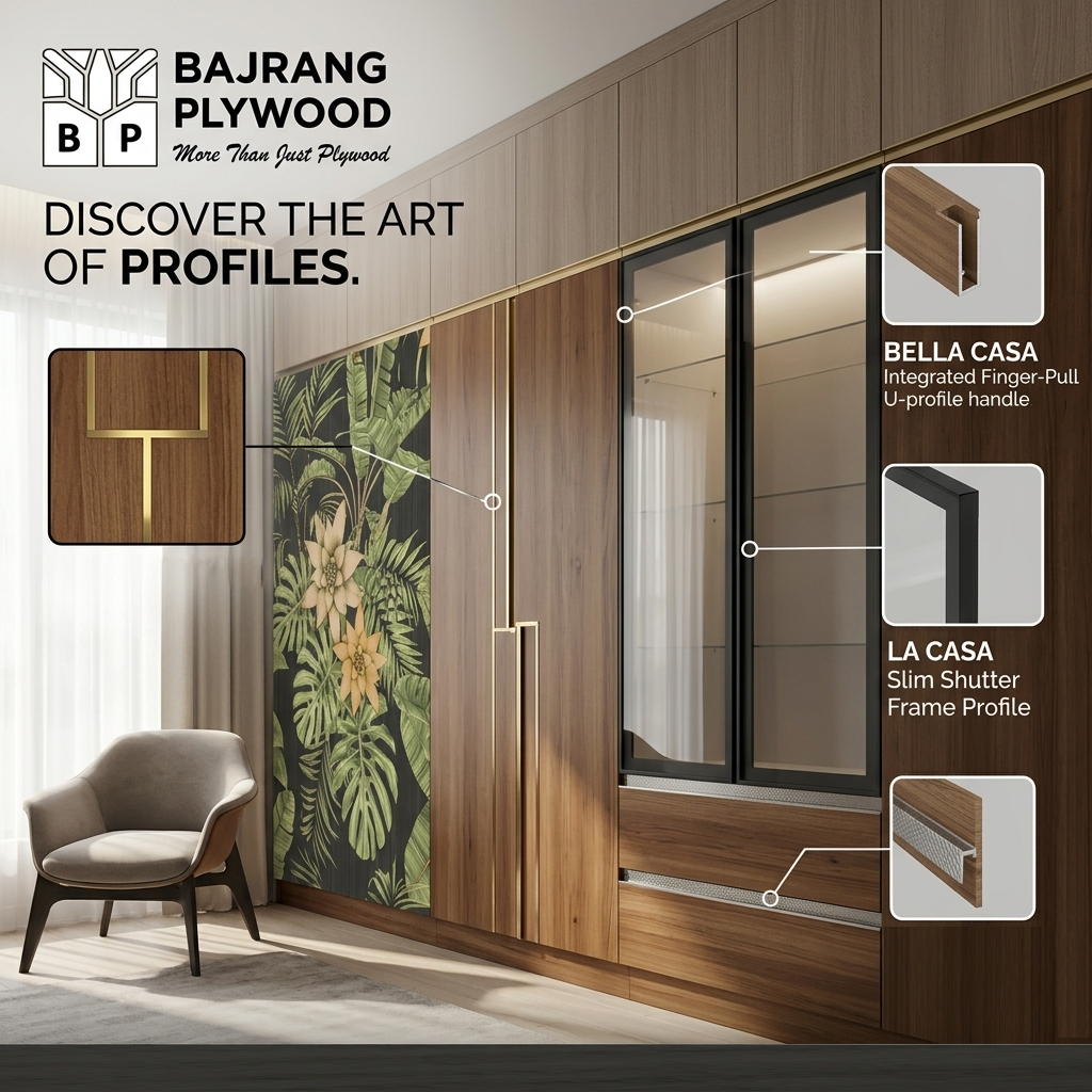 Profiles For Wardrobe & Shutters — image 2