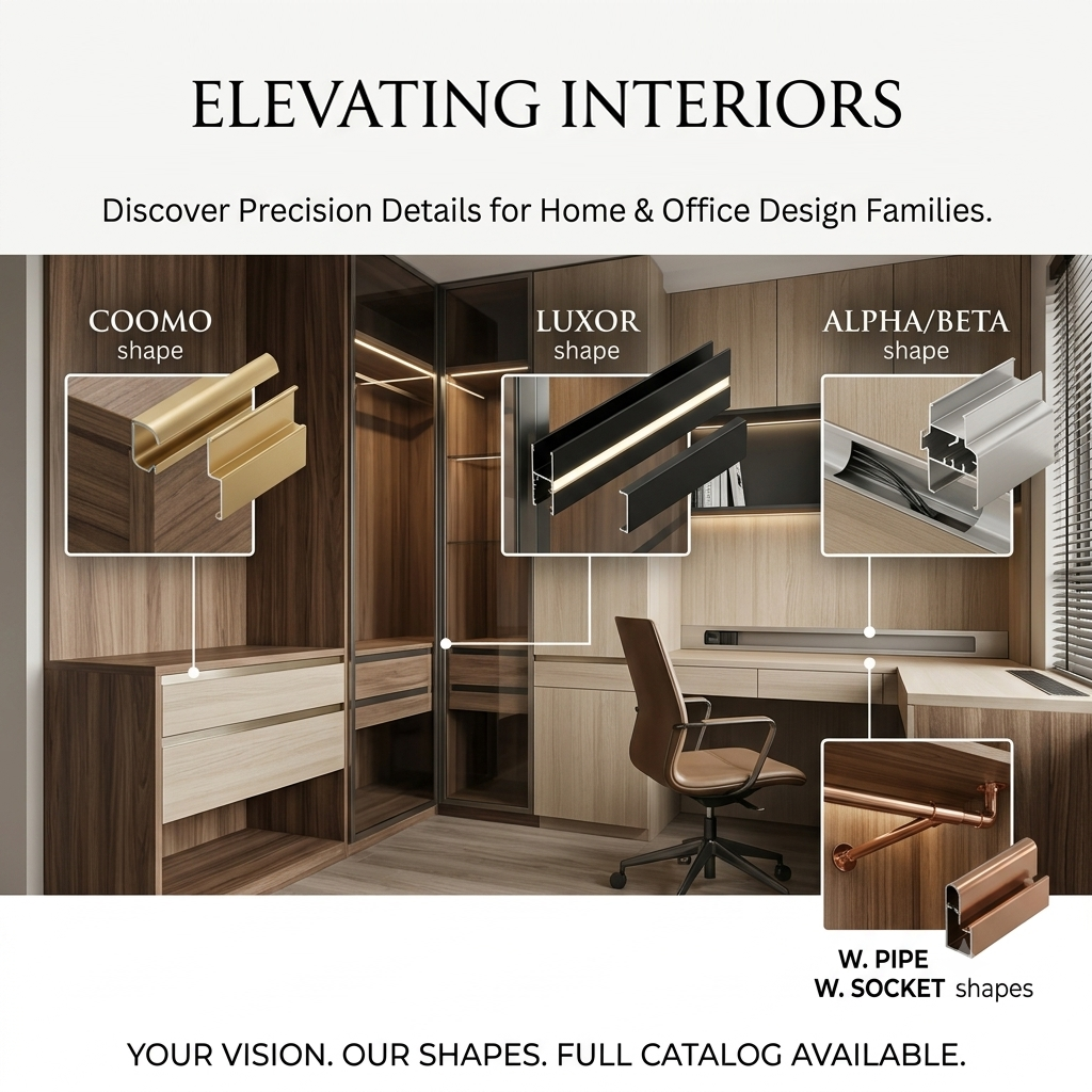 Profiles For Wardrobe & Shutters — image 3